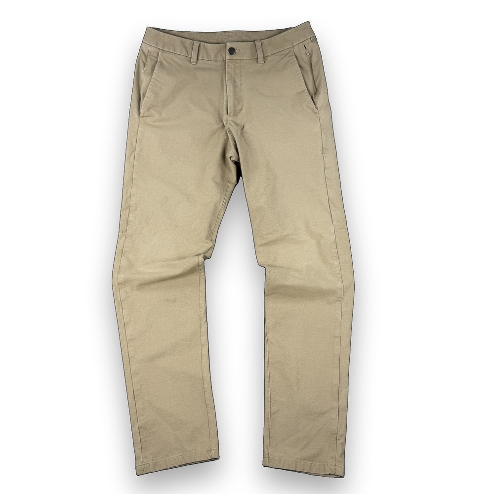 Lululemon Commission Pant Slim Khaki Tan Chino 32x30 Mens
